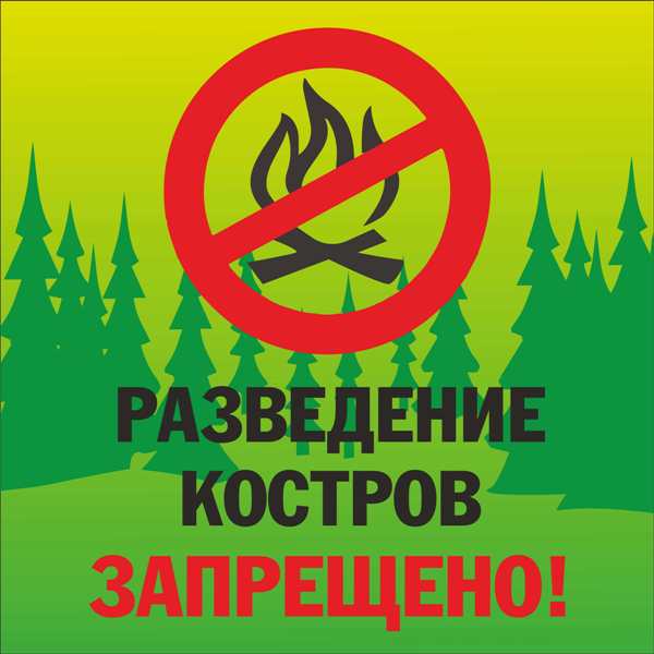 картинка Аншлаг противопожарный "Берегите лес от пожара!", 900x600 мм, пластик 3 мм  в интернет-магазине Всезнаки.рф в Санкт-Петербурге