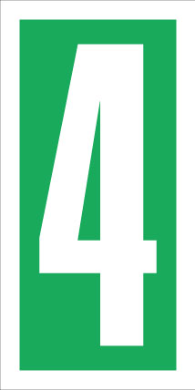 картинка Знак ИМО 2.04,  75x150 мм, фотолюм, пленка  в интернет-магазине Всезнаки.рф в Санкт-Петербурге