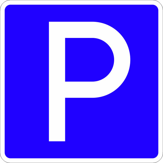 картинка Знак "6.4 Парковка (парковочное место)",B=700Тип А (1б) Микропризм. (7-9 лет)металл 0.8 мм  в интернет-магазине Всезнаки.рф в Санкт-Петербурге